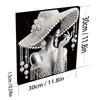 Damen DIY Perlen Diamant Kunst Kits Mit Rahmen Diamant Punkte Malereien Bild Kunsthandwerk für Erwachsene/Anfänger Geschenk Heimdeko