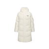 Skechers Down Jackets Unisex Marshmallow White-0074 Hooded (Non-detachable) Moderate L425U018-0074