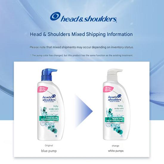 HEAD&SHOULDERS Scalp Total Solution Scalp Treatment Itchy Scalp Care 850ml