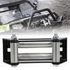 Guide-câble à rouleaux pour treuil 152 mm / 6 pouces en fer zingué robuste pour câble en acier