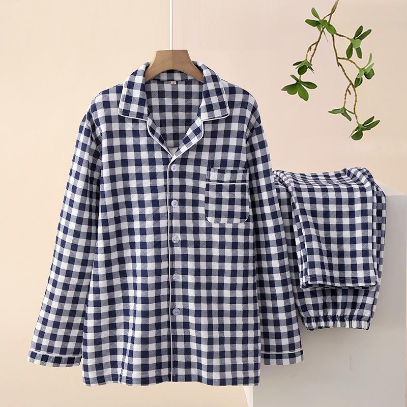 Japanese New Arrival Style Autumn and Wintertime Long-sleeved Trousers, Pure Cotton Air Cotton, Warm Ladies Pajamas, Home Service Sleepwear