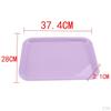 Serving Tray Melamine Plastics Dish Plate Hotel Restaurant Rectangular Platter