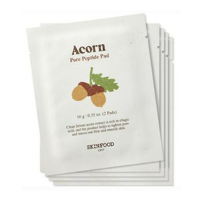 SKINFOOD Acorn Pore Peptide Portable Pads 2pcs 10g, 1pc, 5pcs
