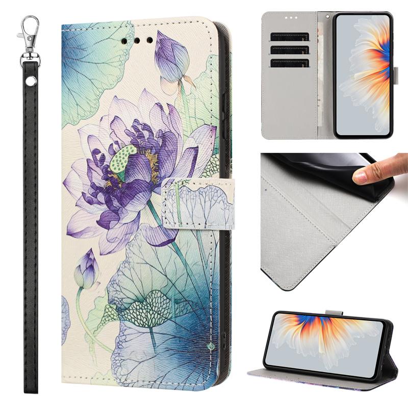 Note15/Note14/Note13 Pro+ Sonnenuntergang Bemalte Hülle für Xiaomi Redmi Note 15 14 13 12 11 Pro 10 9 Pro Plus Brieftasche Lederhülle Hülle