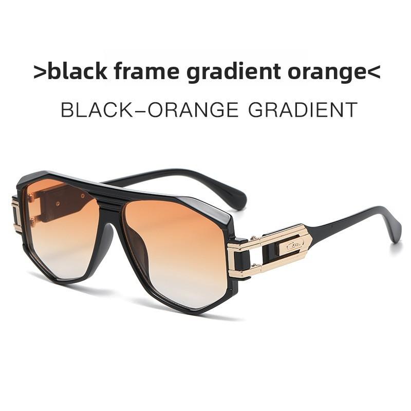 Classic Pilot Sunglasses For Men With Uv400 Protection And Geometric Frame For Outdoor Activities