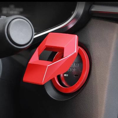 Anillo de botón de arranque y parada de motor de coche, cubierta circular, accesorios adhesivos para BMW E90 F10 F30 F20 E39 E92 E46 X5 E70 X3