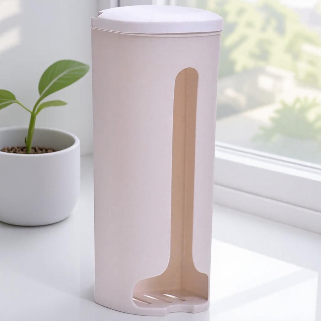 Punch Free Kitchen Garbage Bag Storage Box Wall Mounted Detachable Plastic Bag Holder for Easy Finishing Storage