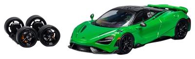 CM MODEL McLaren 765LT Green Chrome Finished Product 1/64