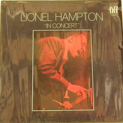 LP Record LIONEL HAMPTON - In Concert BLJ8015 Durium 1975 Italy Jazz Used