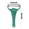 Handheld Cabbage Slicer Shredder Double-headed Stainless Peeler Multi-function Vegetable Chopper for Potato Cucumber Kitchen
