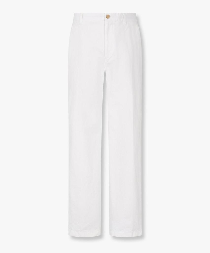 MAN ON THE BOON Washed Cotton Chino Pants_White 4716104004