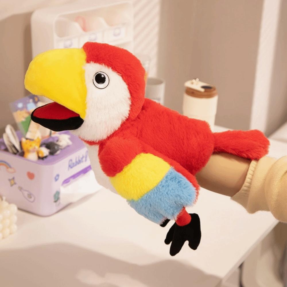 

35cm Size Animal Hand Puppets Kawaii Style Educational Toys Bird Hand Puppets Educational Play Style-5