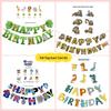 Birthday & Holiday Fishtail Bunting Banner for Parties
