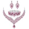 Ladies Wedding Banquet Dress Necklace Earrings Bracelet Jewelry Fashion Jewelry Set