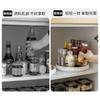 Rotating Condiment Storage Rack Kitchen Condiment Rack TurntableTabletop Cosmetics Storage Rack