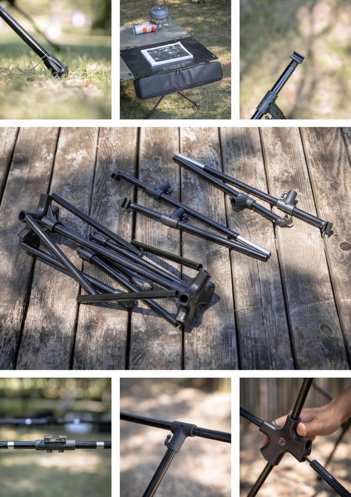 CAMPING MOON Tactical Table Worktop Legs, Large, T-520-ZJ