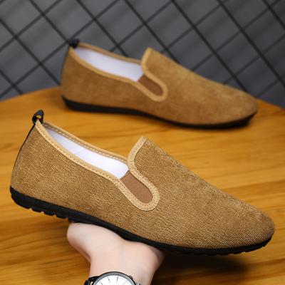 Shoes Men's Breathable Canvas Shoes Men's Cloth Shoes Casual Versatile Lazy Shoes Doudou Shoes Men