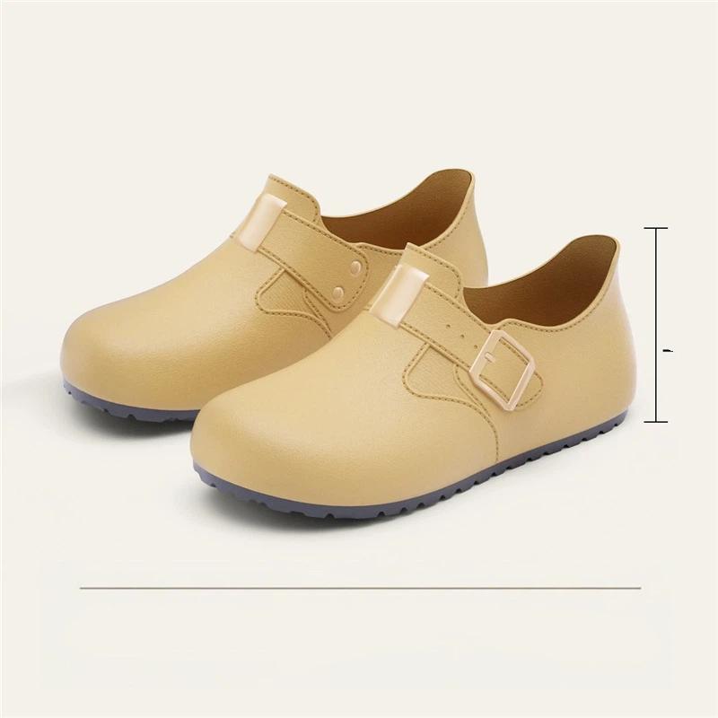 

Ladies Outdoor Retro Low Barrel Rain Shoes Cute Shoes 37 коричневий