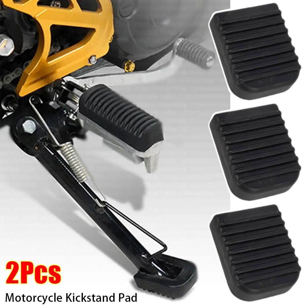

2Pcs Motorbike Motorcycle Accessory Motorcycle Stand Pad Bracket Pad Foot Pad Base