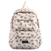 Bow Print School Backpack Preppy Bookbag Laptop Bag for Teen Girls