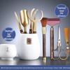 Suet Jade White Porcelain Kung Fu Tea Accessory Set