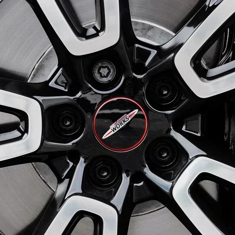 4 Pezzi 54mm 56mm Coprimozzo Centrale per Cerchi in Lega Auto Copricerchio Per bmw Mini Cooper S JCW One R56 R60 F54 F55 F56 F60 Clubman Countryman