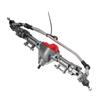 CNC Metal RC Car Front   Axle Set for   SCX10 1Celsius10 RC Crawler Car Accessory