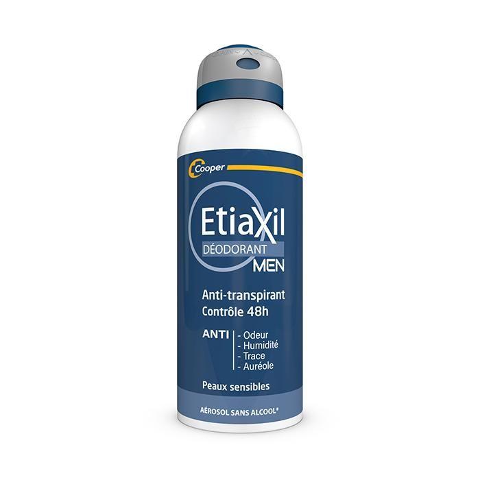 Etiaxil Men Anti-transpirant contrôle 48h 2x150ml