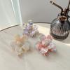 Elegant Korean Style Floral Hair Claw Clip Handmade Acetate Accessory For Women