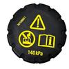 30108651 Cooling System Expansion Tank Cap, 140 kPa Coolant Tank Cover In ABS for Routine Vehicle Service, Single Cap Care, and Tank Position Upkeep
