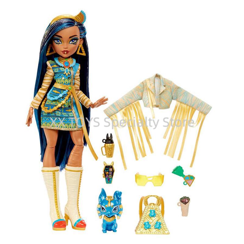Monster High Monster Fest Doll Frankie Stein Cleo De Nile Clawdeen Wolf Monster Ball Party Fashion Collectible Doll Kids Gifts