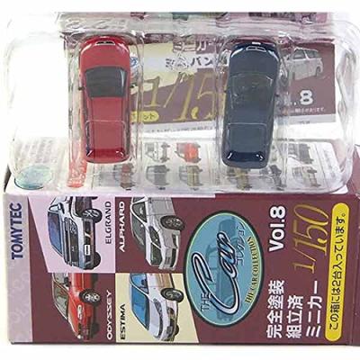 Tomytec The Car Collection Minivan Edition Odyssey Single Item [1A] 1/150 Vol.8 Red/Blue