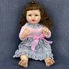 55CM Lavabile Realistica Morbida dipinta a mano Simulazione Baby Reborn Doll Bambini Accompagna la bambola da gioco