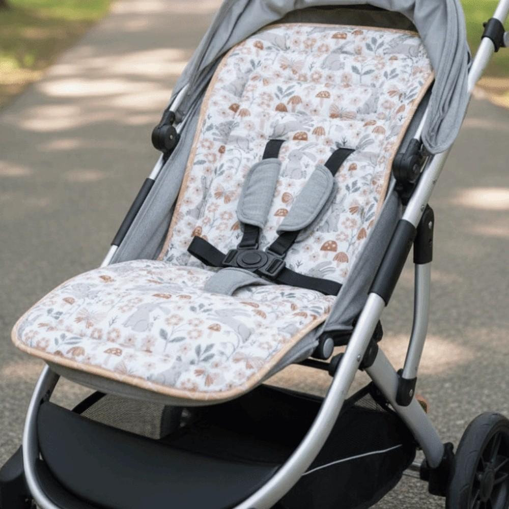 Cotton Baby Stroller Cushion Soft Baby Seat Cushion Dining Chair Cotton Pad Toddler