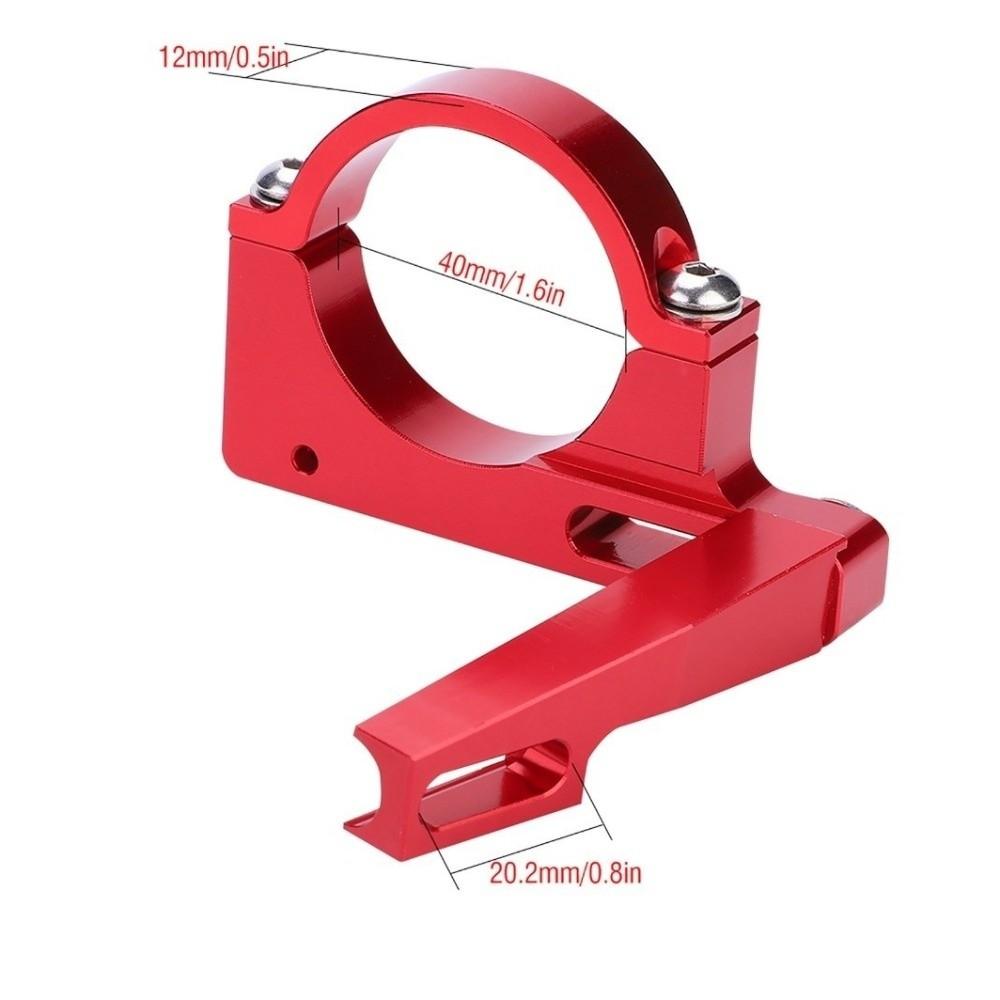 Aluminum Alloy Bike Front Derailleur Clamp Lightweight Derailleur Adapter Band Bike Maintenance
