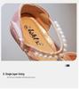 2025 Spring Bow Sandals: Girls' Princess Dance & Leather Shoes