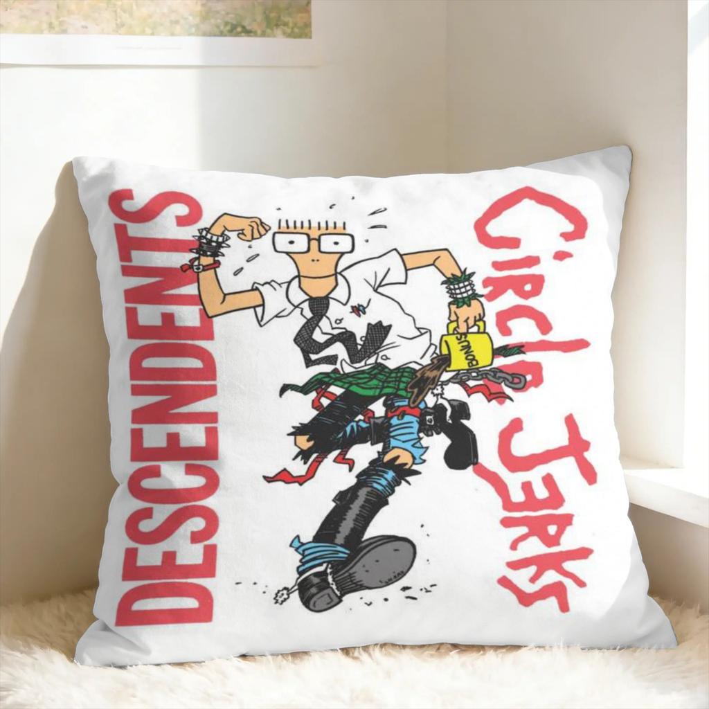 Descendents Milo Goes to College Pillow Case  Comfy Pillow Cover For Sofa Home Decor Funny Pillowcases