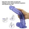 26cm Realistischer Dildo Riesiger Sauger Weiche Dildos für Frauen Masturbator Weibliche Vagina Massage Anal Plug Sex Produkt 18 + erwachsene Spielzeug