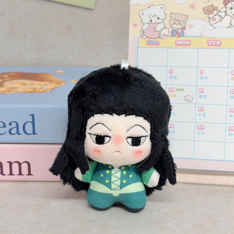 10cm HUNTER×HUNTER Plush Doll Pendant Hisoka Illumi Zoldyck Chrollo Lucilfer Stuffed Toy for Anime Fans