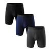 Men's panties Modal seamless sports anti-wear leg five-point pants mid-waist side opening boxers men