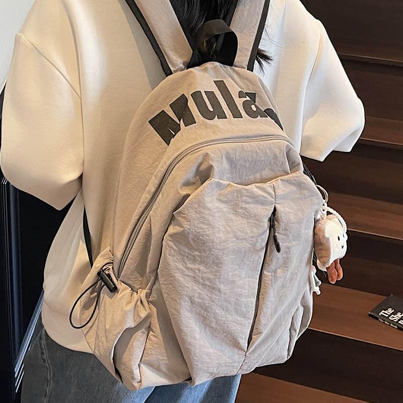 School bag niche lightweight anti-splashing high school students men and women large capacity sports outdoor backpack travel backpack