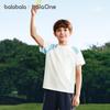 Balabala balaOne Kids' Quick-Dry Sun Protection Letter Print Short Sleeve T-Shirt