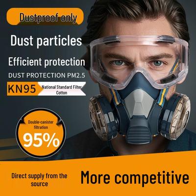 Heavy-Duty Dustproof Face Mask for Paint, Pesticide, and Chemical Protection