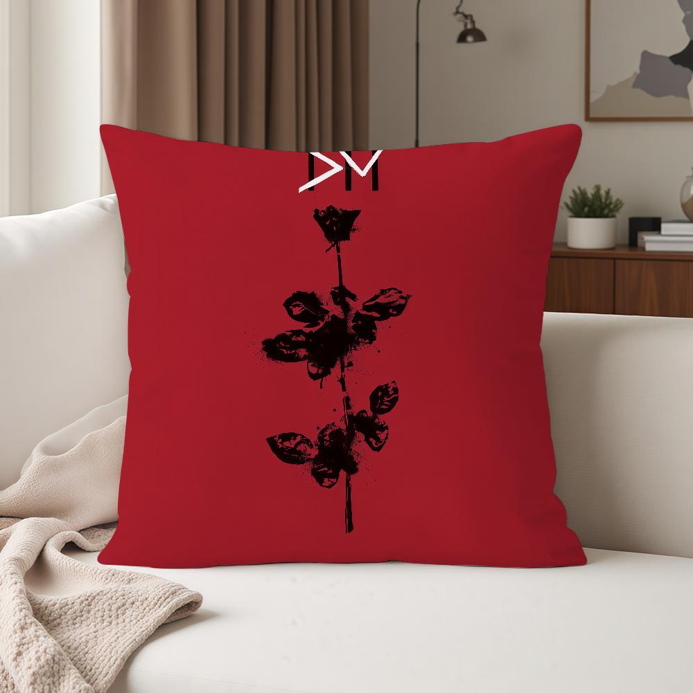 DDepeche Singer MMode Pillow Case Suitable For Bedrooms Living Rooms Cars Home Decoration