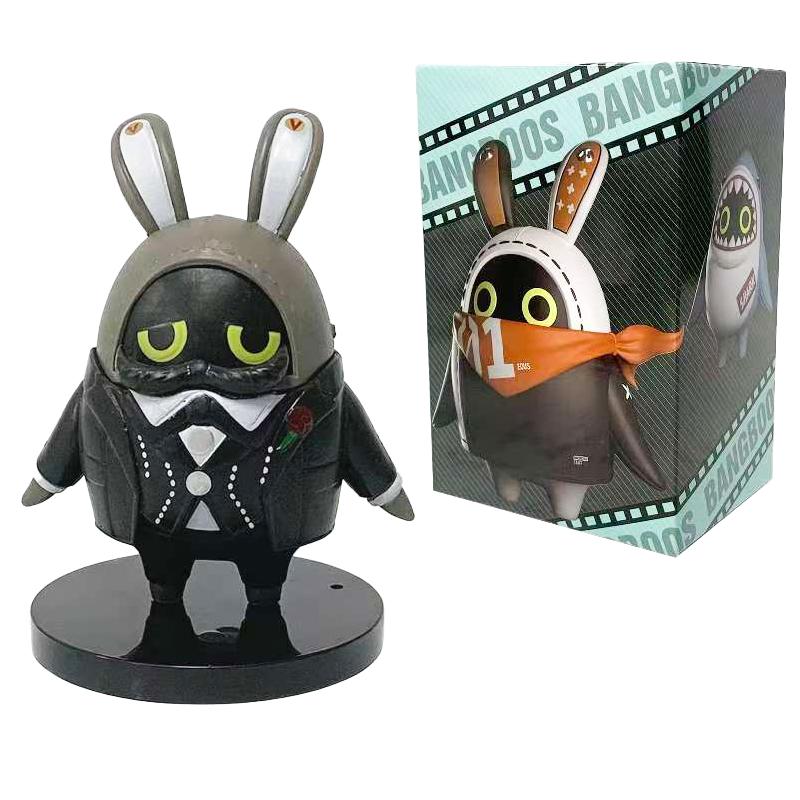 New Zenless Zone Zero Figure Bangboo EOUS Sharkboo Amillion Cute Cartoon Accessories PVC Soft Rubber 3D Figurine Ornament Gifts