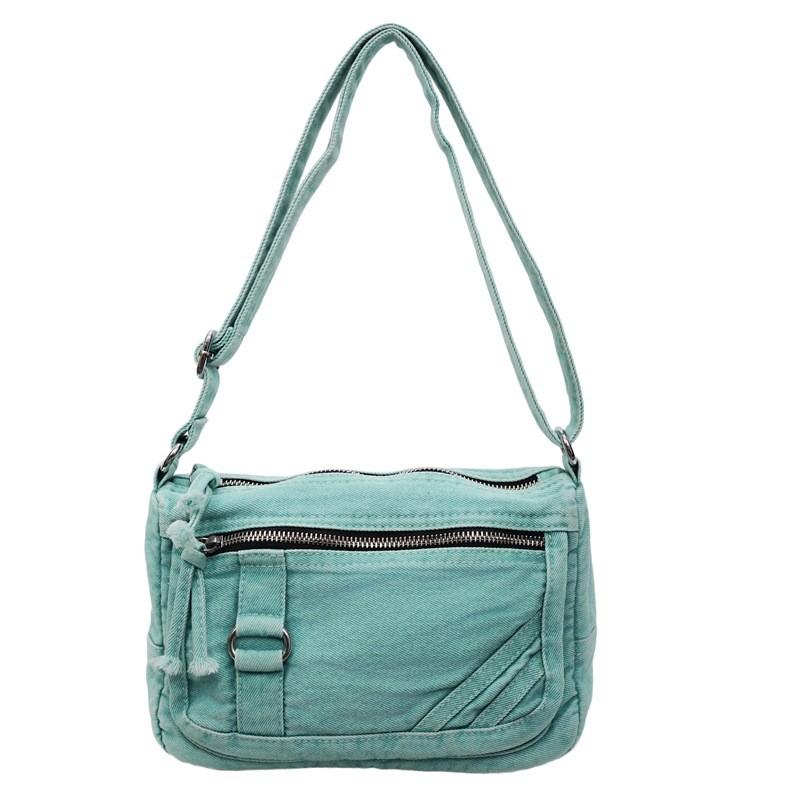 Solid Fashion Color Multi Pocket Women Casual Single Shoulder Crossbody Bag
