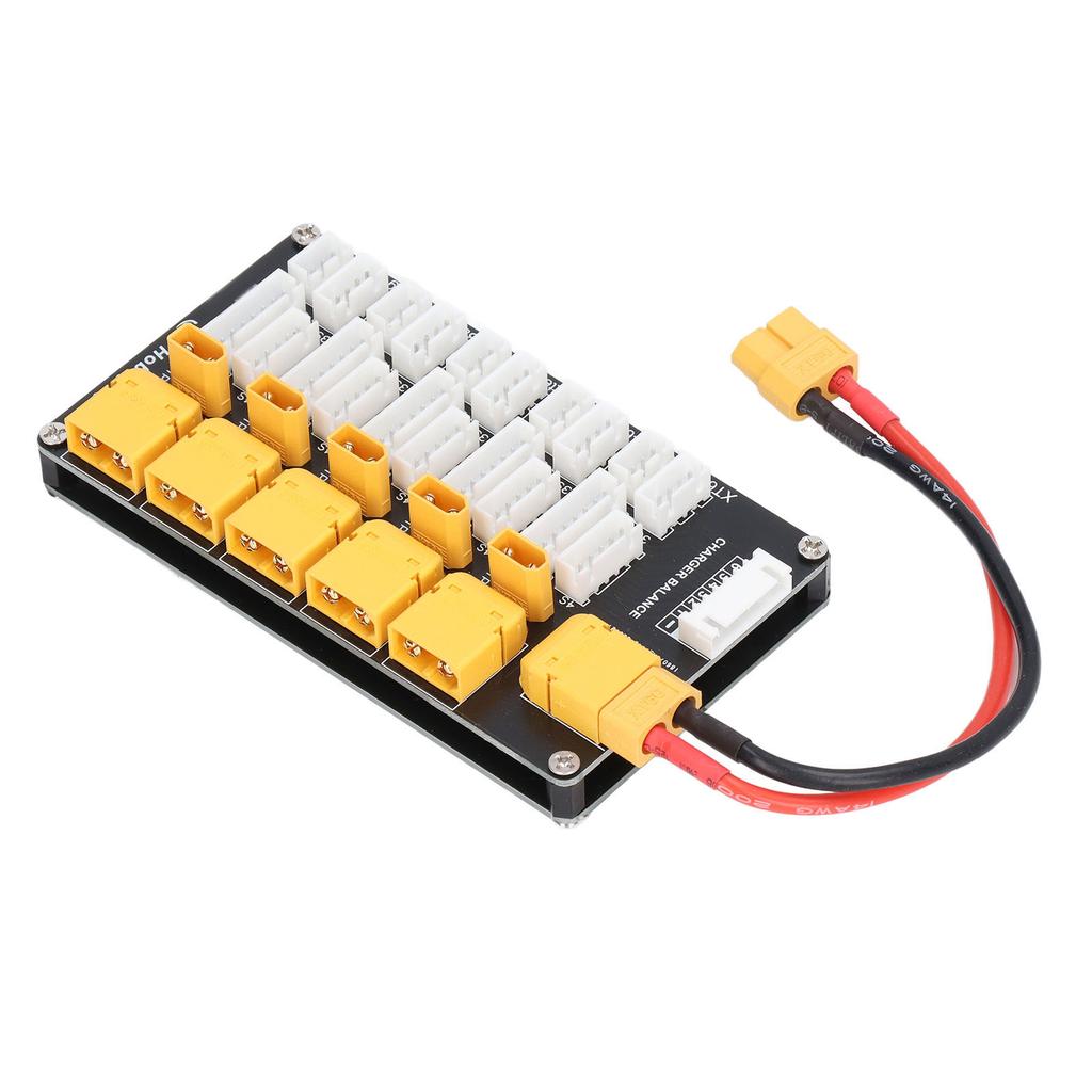 Lipo Battery Charging Board Parallel XT30 XT60 Plug 2‑6S Lithium Batteries for IMAX B6 Charger