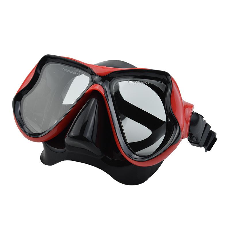 New diving goggles Diving and swimming high-definition waterproof goggles, specialized equipment for outdoor snorkeling, large frame, one-piece