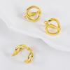 18K Gold Plated Brass Metal Pendant Bail Connector Pearl Enhancer Clips Clasps DIY Necklace Making Accessories Jewelry Materials