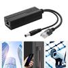 Plastic POE Splitter POE To 12V DC5.5x2.1 Power Transform, 48V To 12V With Overcurrent And Overheats Protections